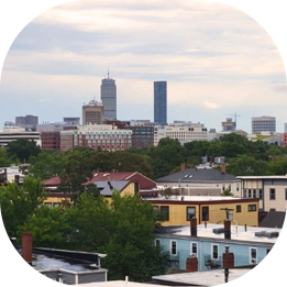 Neutral, timeless materials palette luxury boutique condo